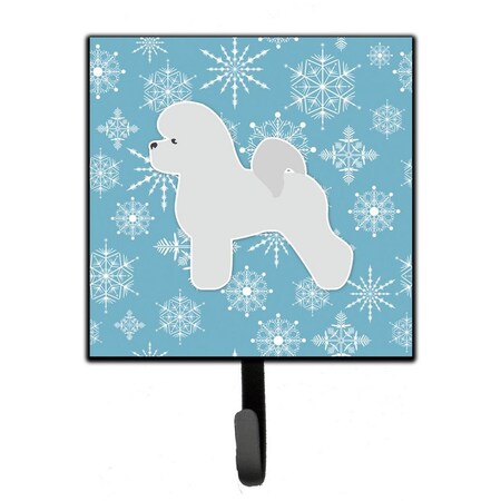 Micasa Winter Snowflake Bichon Frise Leash or Key Holder MI230102